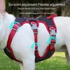 Dog Collars Harness Medium Sized Large Service In Training Pet Vest Outdoor Collar Reflective