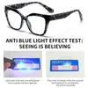 Lunettes de soleil Blue Ray Blocking Anti-Blue Lights Lights confortable Protection des yeux PC PC Hoggles Frame ultralight Eyewear Men Femmes