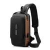 Stucche da borse traversa USB impermeabile Blocca Blocca a spalla Antitheft Borse per la scuola multifunzione Viaggia per messenger bolsas 240328