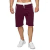 Herrshorts 2024 Casual Beach Pants Big Zipper Fem-poäng sportmedium Summer Fashion Men Clothing Short