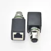 1 st m12 4 pin d codering naar rj45 vrouwelijke connector m12 8 pin a-coderende mannelijke connector gigabit ethernet-plug-adapter