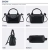 Fashion Trend Crossbody Dumplings Designer Handbag Women Genuine Leather Casual Vintage Square Tote Shoulder Messenger Bag Phone