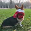 Dog Apparel Winter Christmas Scarf Pet Accessories For Cat Puppy Tie Gifts Year Santa Xmas Decortion Navidad Gifs