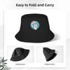 Berets Koi Print Bucket Hats Panama For Man Woman Bob Reversible Fisherman Summer Beach Fishing Unisex Caps