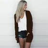 Women's Blouses Long-sleeved Cardigan Stylish Lightweight Long Sleeve With Pockets Versatile Fall Winter Open Front For Casual