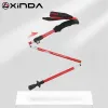 Sticks XINDA Folding Trekking Poles Aluminum alloy Ultralight Quick Lock Walking Stick woman man Hiking Running Nordic Walking Pole