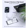 Cell Phone Chargers 40W Usb C Charger Block Dual Pd Qc Wall Plug Adapter Compatible With 15/14/13/12 Ipad Drop Delivery Phones Accesso Otduw