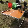 Meubels lichtgewicht draagbare vouwtafel sterke loaddratesistente vuile eenvoudige installatie voor picknick camping vissen in de buitenlucht