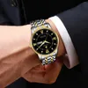 Armbanduhr Wwoor Reloj Top Luxury Männer Quarz Uhr für sportwaterfeste leuchtende Edelstahl -Datum Week Herren Uhren Männliche Uhr männliche Uhr