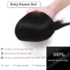 Erweiterungen Ein Stück Clip in menschlichem Haarverlängerungen 5 Clips 3/4 Full Head Remy Haare Erweiterung für Frauen leichteres Design hinzufügen Haarvolumen hinzufügen