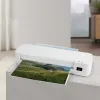 Laminator A4 Laminator Fast Warm Up 9 Inches Fast Laminating Machine Personal Laminator for Office Home Sealing Photo Household EU Plug