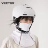 Boots Vector Breathable Outdoor Ski Snowboard Motorcycle d'hiver Sport Masque Half Face Masque Triangulaire Écharpe Ski Masque