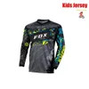 Kids Downhill Off Road Racing Tshirt Mountain Bike QuickDry BAT FOX Childrens Motocross Child Clothes 240403