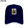 Ball Caps Evil Clown School Bus Driver Bill Hats Black Medium