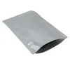 wholesale Clear Stand Up Aluminum Foil Zipper Lock Package Bag Doypack Mylar Foil for Zip Storage Plastic Lock Pouch Coffee Powder Snack LL