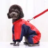 Dog Apparel Winter Pet Thicken 3-Layers Coat Four-Legged Clothes Reflective Puppy Jacket For Small Dogs Chihuahua Shitzu Accessories