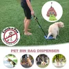 Dog Apparel Puppy Poop Bag Pet Waste Dispenser In Shape Bags Wear-Resistant Holder For Outdoor Use