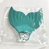 Tillbehör Nya sjöjungfru gummifintar svans vuxna barn enstaka fenor ren silikon full gummi dykning badfenor