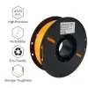 Photographie Filament PLA de haute qualité 3 kg 1,75 mm 3D Matière en plastique Impression sans bulle Ecofriel multiple couleur pour imprimantes 3D 3D