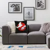 Kissen moderne Ghostbusters Logo Sofa Cover Supernatural Comedy Film Throw Case für Wohnzimmer
