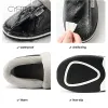 Boots Men Shoes House Slippers Leather Fashion Memory Foam Winter Slippers Man Size 10.515 Soft Nonslip Male Slippers for Home