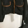 Designer Jacket Women Brand Dameskleding Leerjas Fashion Triangle Logo lange mouwen zipper damesjas april 03