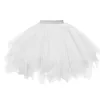 Skirts Tutu Women Adult Gauze Tulle Ballet Skirt Pleated Sweet Candy Color Ruffles Mesh Pettiskirt Wedding Party Costume Fairy