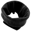 Hundkläder 2x öron täcker snood för buller minskar mjuk husdjur hoodie anti-svart s