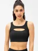 Bras Sports Bra Tops Sexy Bras pour femmes Hollow Cut Top TopProping Push Up Bra Livraison gratuite Ribbed Running Yoga Gym