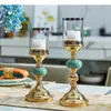 Candle Holders Alloy Candelabras Home Decor Restaurant Romantic Dinner Candles Holder Ornament Candlestick Wedding Decorations