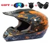 Comfortabele Off Road Motocross Helm Motorhelmen Antikras Casco Capacetes Open Gezicht Offroad ATV Cross Racefiets Casq9977485