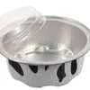 Wegwerpbekers rietjes 50 stks aluminium containers met dekselpudding ramekin ei taartvormen mal cupcake