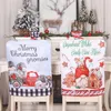 Pokradzki krzesła trwałe okładka bożonarodzeniowa 48 59 cm kreskówka jadalnia