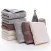 Towel T162A 2024 High Quality Thick Solid Color Grey Brown Ivory Water Absorption El Cotton Bath Face