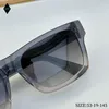 Sonnenbrille verkaufen 2024 Acetat -Rechtecktöne schwarz für Frauen Markendesigner Trendprodukte Modelnen Sonnenbrillen