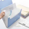 Stencils 13 Grids Handheld File Folder Organ Box Bag Multifunction Organizer Storage Holder Office Document A4 Paper Folder