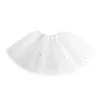 Urban Sexy Dresses 3Layer Women Kid Fluffy Pleated Thin Mini Tutu Skirt Cosplay Party Parent-child Transparent Sequin Dance Performance Short Skirt 2443