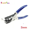 Punch 2/3/4/5/6mm Hole Punch for PVC Card, Protective Film, Tag, DIY Hand Tools Drable Single Round Hole Punch Hand Hold