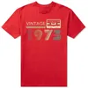 Heren t shirts grappige vintage 1973 50e echtgenoot shirt zomerstijl grafisch katoen streetwear korte mouw verjaardagscadeaus t-shirt heren