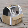 Kattbärare orylan bärväskor andas husdjur liten hund ryggsäck reseutrymme transportväska bär hundar