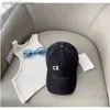 قبعات الكرة 23SS Summer Designer Hat Womens تفاصيل كاملة Alphabet Top Baseball Cap Cap Cap Mens و Womens Fashion Blue Denimq240403