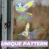 Sfondi HummingBird Adesivi per finestre decorative Adesivi Cling Home Alert Decals Decals Static per Windows Anti Collision