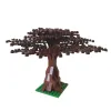 Строительные блоки DIY кирпичи Moc Garden Plant Tree Cartyard Capatable All Brand Particles Particles Erollighte Toys City Street View