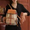 Nouveau sac d'épaule de luxe Advanced Feeling Network Backpack Fashion Classic Checker Sac à grande capacité Élégance de voyage