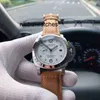 Ruch Luksusowy zegarek mechaniczny Szwajcarskie automatyczne szafirowe lustro Rozmiar 44 mm 13 mm importowane opaski Cowhide Projektanci nadgarstka D8LH