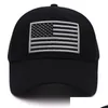 Ball Caps American Flag Camo Camo Baseball Outdoor Sport Snapback Hat Borduurwerk vissen Dad Hoeden Drop Delivery Dh7x2