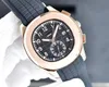 U1 top-grade AAA Luxury Brand Watch Men Women 5968 Automatische mechanische beweging horloges moderne kwaliteit klassiekers transparant back rubberen band polshorloges leuk