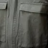 Pantaloni da uomo YUSONG Abbigliamento da lavoro verde militare fatto in casa Tuta in cotone a spina di pesce sciolto di grandi dimensioni unisex manica lunga dritta