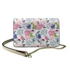 Shoulder Bags Flower Pattern Printing Handbag Luxury Designer Small Crossbody Women Trend Purse PU Leather Westie For