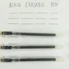 Erasable Gel Penns Black Dractable Fine Point gör att misstag försvinner bläck för att skriva korsord pussel